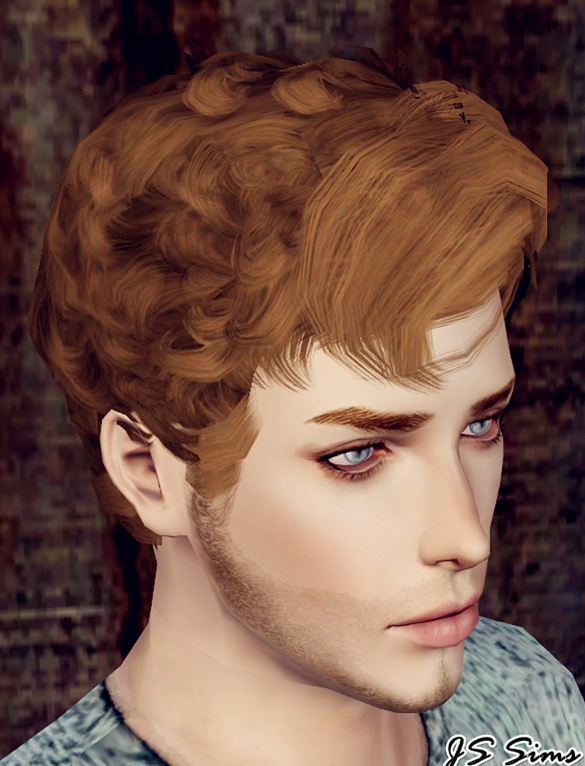 Sims 4 Male Hair Curly Mystufforigin Mid Curly Hai Retextured For