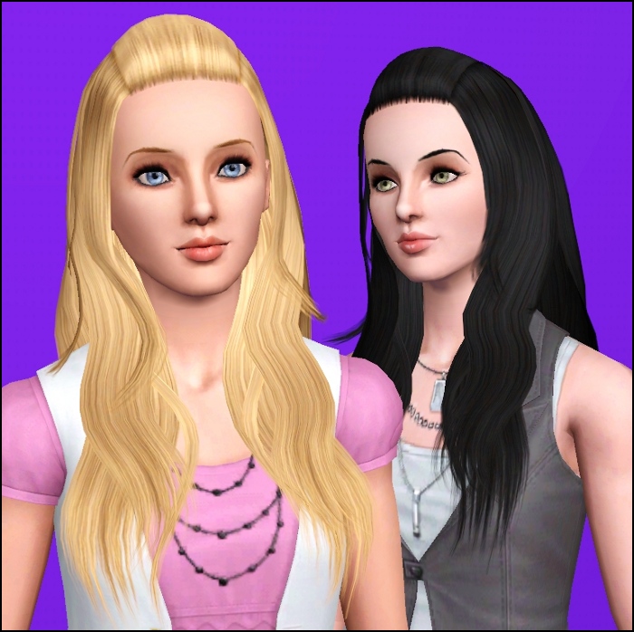 Ade Darma Alena Hairstyle Retextured By Chazy Bazzy Sims 3 Hairs
