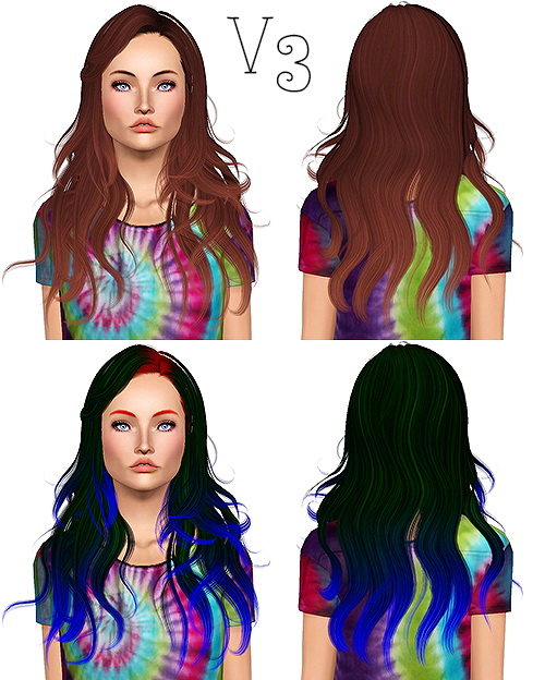 Newsea S Cameron Hairstyle Retextured By Chantel Sims Sims Hairs