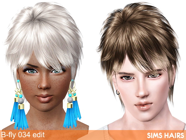 The Sims 3: Прически унисекс (Подходит и для мужчин и для женщин). - Страница 2 Butterfly-034-retexture-by-Sims-Hairs-1