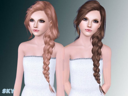 Hairstyle By Skysims By The Sims Resource Sims Hairs