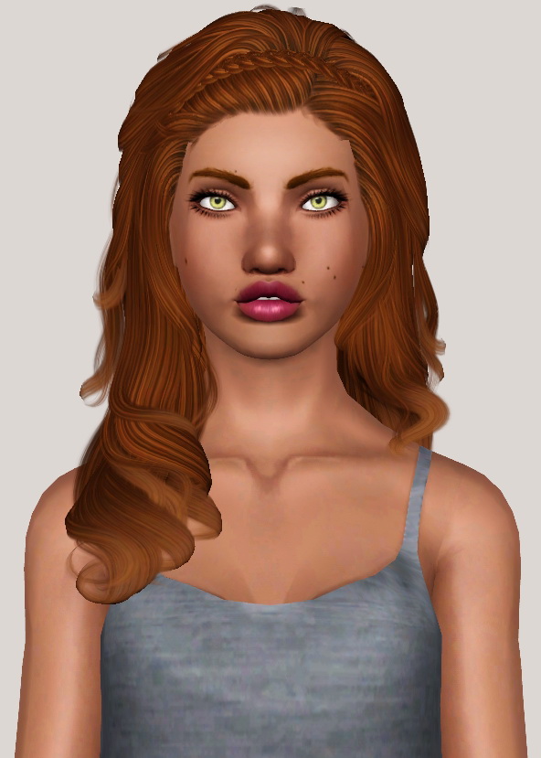 Cazy S Roulette Hairstyle Retextured By Someone Take Photoshop Away