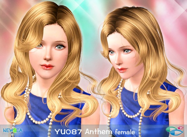 YU 087 Anthem   shiny waves by NewSea  for Sims 3