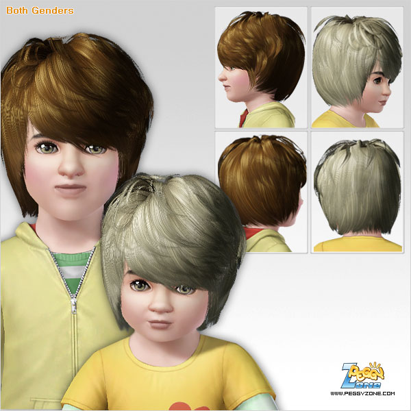 Voluminous bangs ID 213 by Peggy Zone for Sims 3