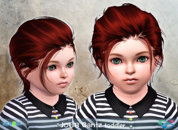 JO 68 Gantz   Choppy Hair by Juice at NewSea for Sims 3