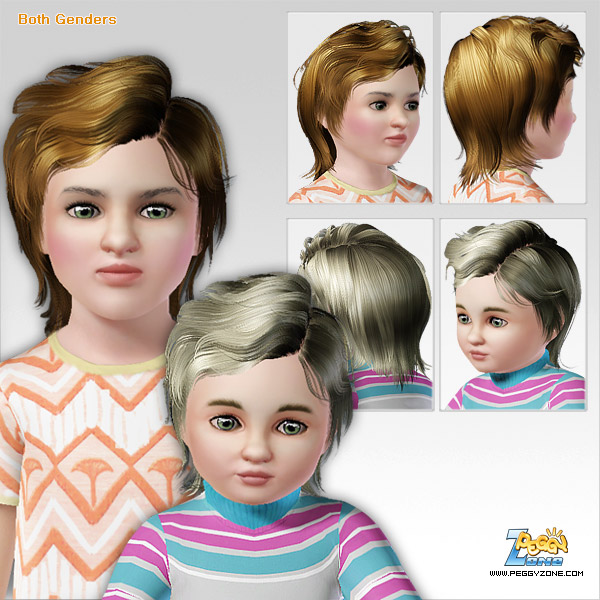 In a side hairstyle ID 310 by Peggy Zone  for Sims 3
