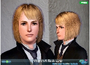 YU 004 Bob   straight haircut with bangs by NewSea for Sims 3