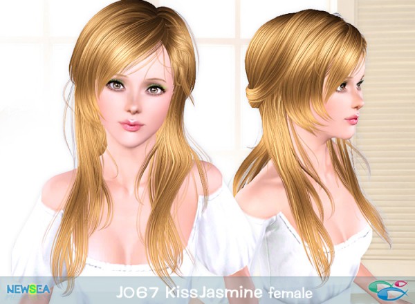 JO 67 Kiss Jasmine   modern  haircut by NewSea for Sims 3
