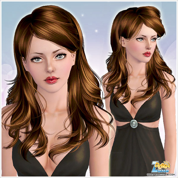 Turn Up the Volume hairstyle ID 814 by Peggy Zone for Sims 3