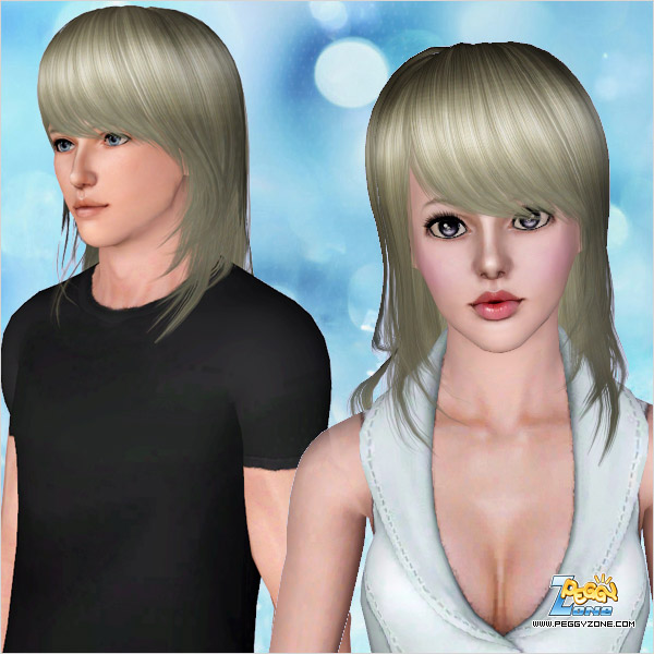 Straight with large scales ID 430 by Peggy Zone for Sims 3