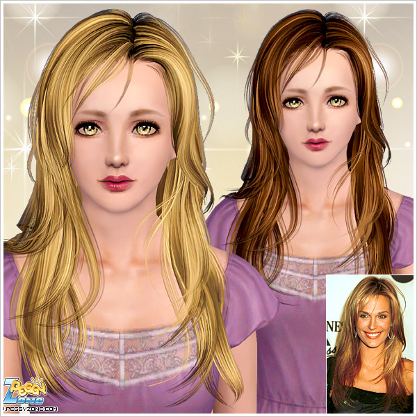 Classic layers hairstyle ID 844 by Peggy Zone for Sims 3