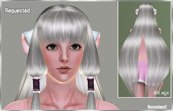 Fantezist hairstyle by Rose Sims  for Sims 3