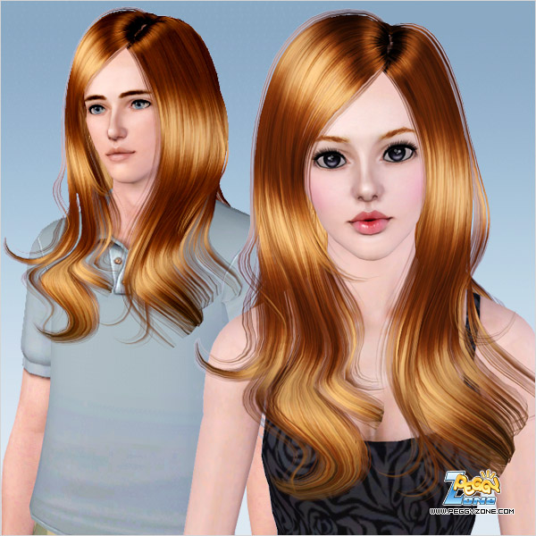 Simple and Pretty hair ID 441 by Peggy Zone for Sims 3