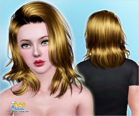 Warm complementary shades hairstyle ID 704 by Peggy Zone ...