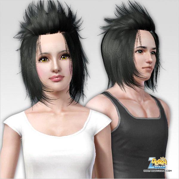 Special   Spiky haircut ID 000005 by Peggy Zone for Sims 3