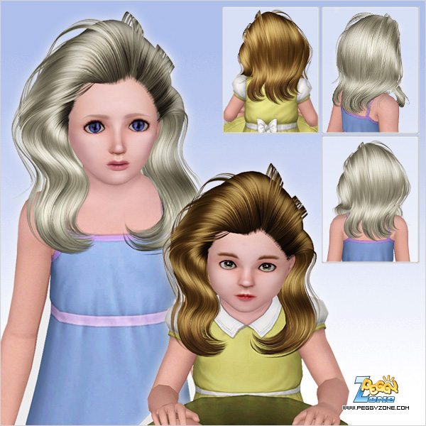 Lions hairstyle ID 514 by Peggy Zone for Sims 3