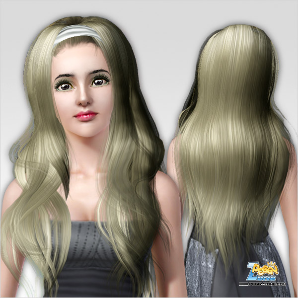 Schoolgirls with headband hairstyle ID 119 by Peggy Zone for Sims 3