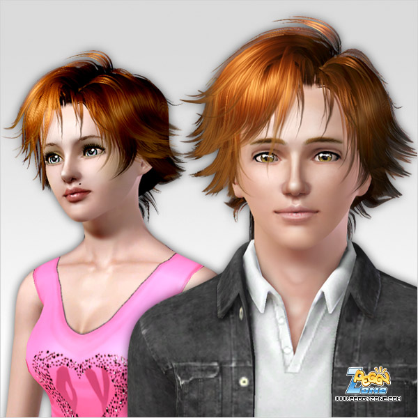 Thorny haircut ID 97 by Peggy Zone for Sims 3