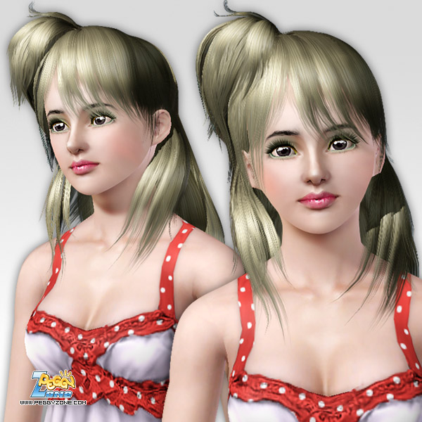Childish hairstyle ID 327 by Peggy Zone for Sims 3