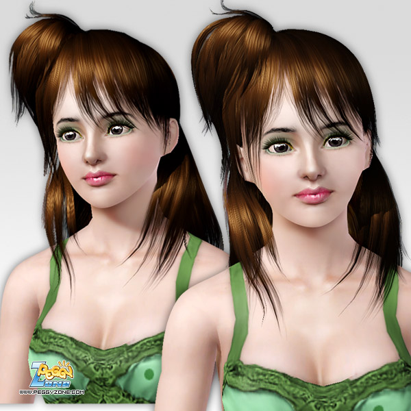 Childish hairstyle ID 327 by Peggy Zone for Sims 3