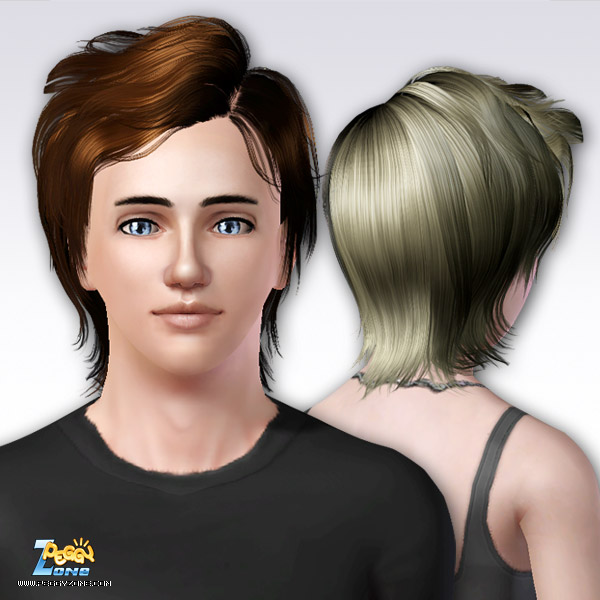 Tomboy haircut ID 63 by Peggy Zone - Sims 3 Hairs