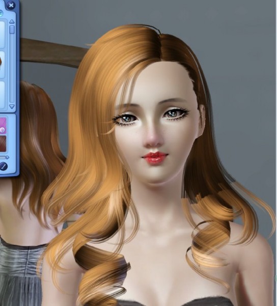 Lovely Hairstyle    Fogging by Wings for Sims 3