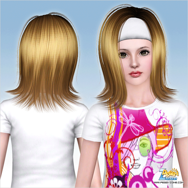 Headband haircut ID 623 by Peggy Zone for Sims 3
