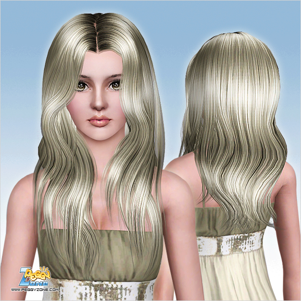 Straight Ahead Hairstyle ID 810 by Peggy Zone for Sims 3