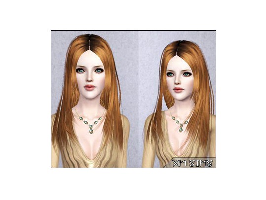 Elegant hairstyle   alex m313hair by XM Sims for Sims 3