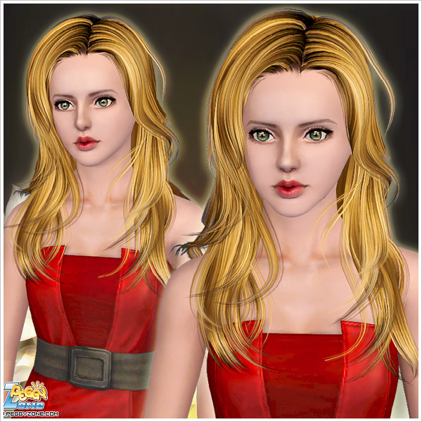 Face framing bangs ID 845 by Peggy Zone for Sims 3