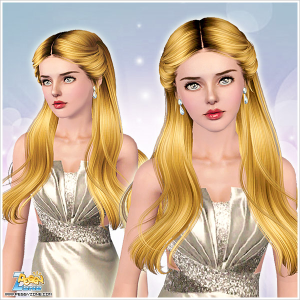 Half Up Hair ID 785 by Peggy Zone for Sims 3