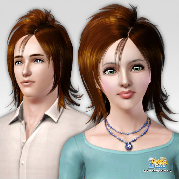 Boyish haircut ID 94 by Peggy Zone for Sims 3