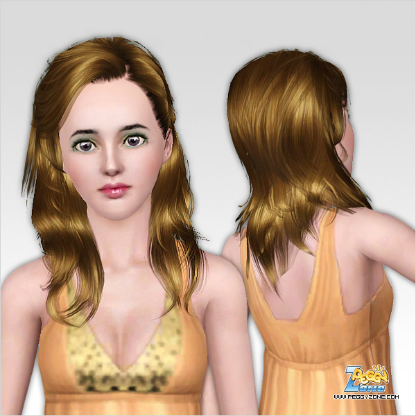 Cute hairstyle ID 509 by Peggy Zone for Sims 3
