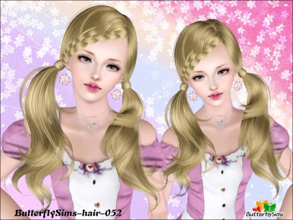 Contemporary hairstyle   Conversion Hair 52 by YOYo at Butterfly Sims for Sims 3