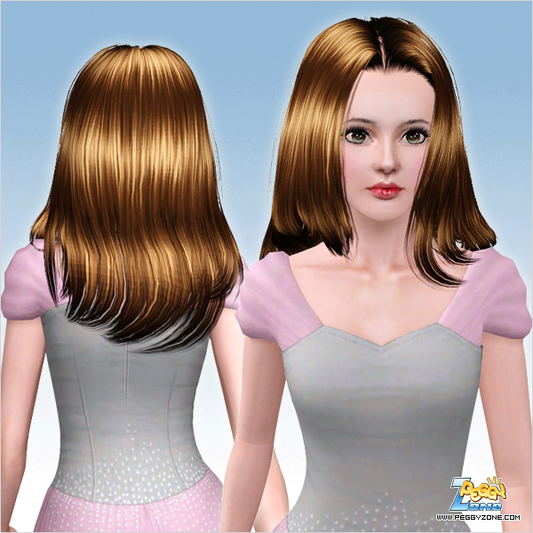 Layers and Highlights haircut ID 641 by Peggy Zone for Sims 3