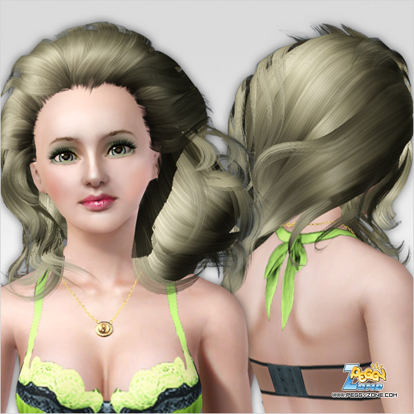 Lion hairstyle ID 369 by Peggy Zone for Sims 3