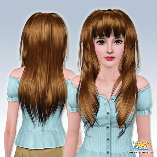 Shadow of lights hairstyle ID 589 by Peggy Zone for Sims 3