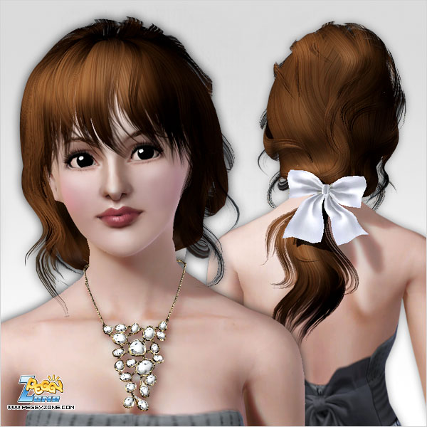 the sims 3 cc ponytail