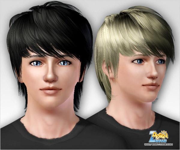 Cropped haircut  ID 72 by Peggy Zone for Sims 3