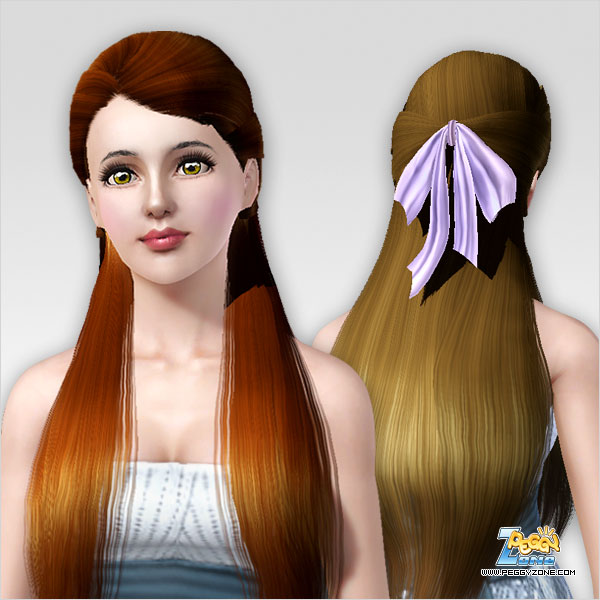 sims 3 simple bow and quiver on back