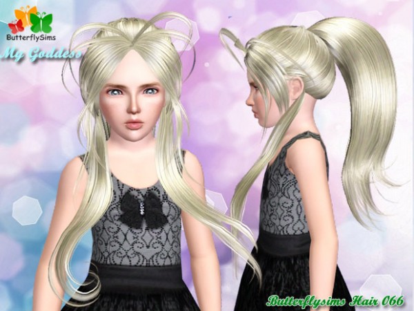 Fairytales hairstyle   Hair 66 by Butterfly for Sims 3