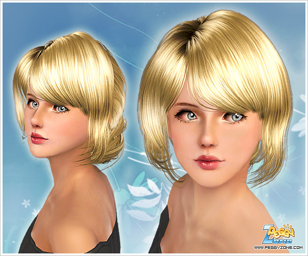 Soft and shiny haircut ID  for Sims 3