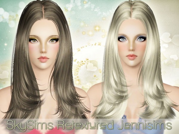 Alternative long straight hairstyle   SkySims Hair 089 by Jenni Sims for Sims 3