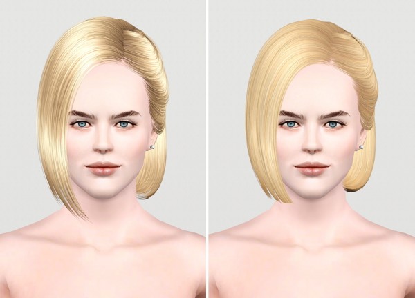 Vintage bob hairstyle   Butterfly Sims Hair 100 retextured by Rusty Nail for Sims 3
