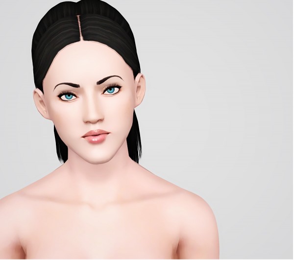 Indian hairstyle Simply Stunning Maang Tikka   retextured by Rusty Nail for Sims 3