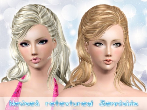 All Around layers   Newsea Hair SunsetGlow retextured by Jenni Sims for Sims 3