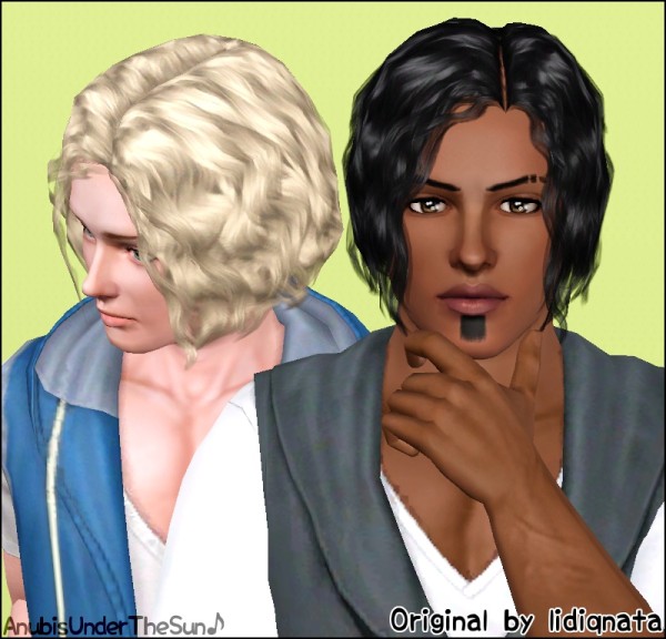 Curly bob hairstyle   lidiqnatas by Anubis360 at Mod The Sims for Sims 3