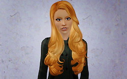Cool hairstyle   Skysims 84 retextured by Beaverhausen for Sims 3