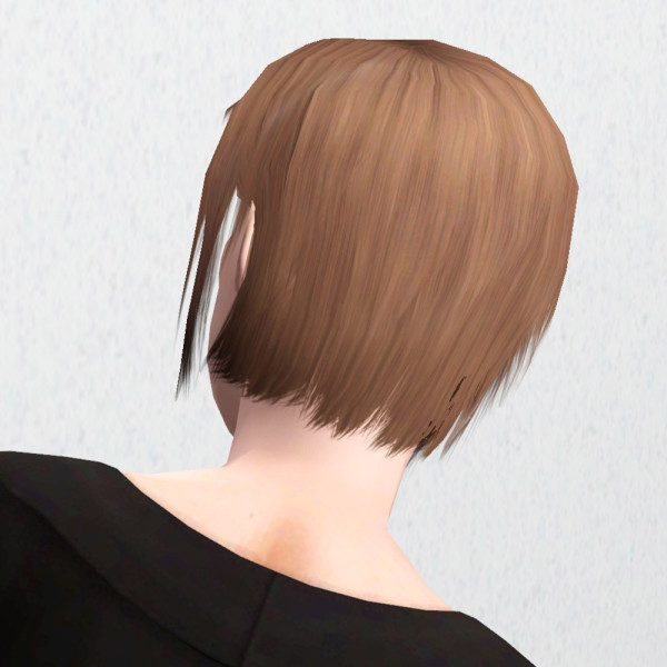 Asymmetrical hairstyle by  HystericalParoxysm at Mod the Sims for Sims 3