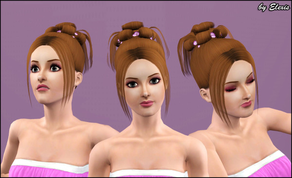 Prom hairstyle   Queen Of The Ball by Elexis at Mod The Sims for Sims 3